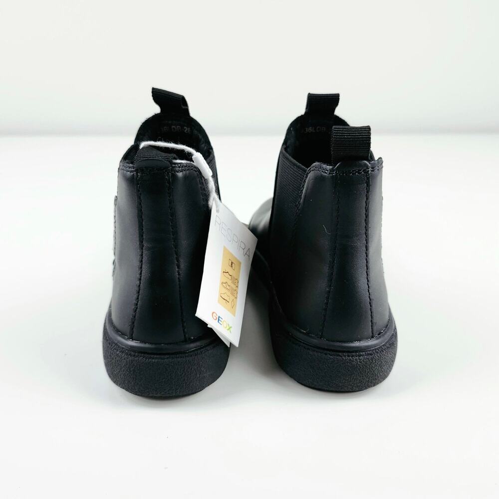 Geox Theleven Boy Black Boots - Picture 10 of 10